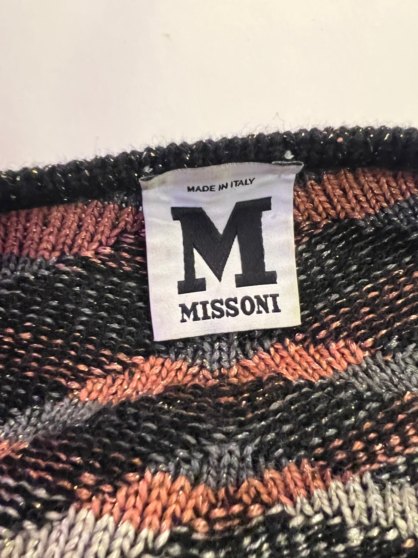 Missoni langer Strickmantel