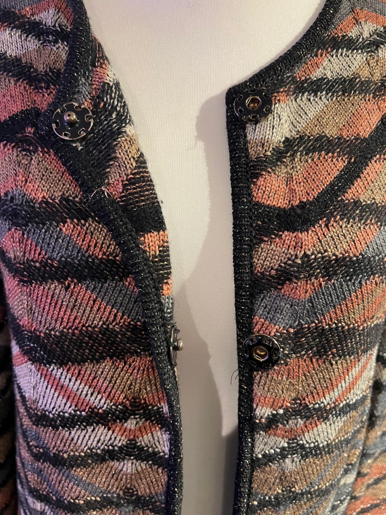 Missoni langer Strickmantel