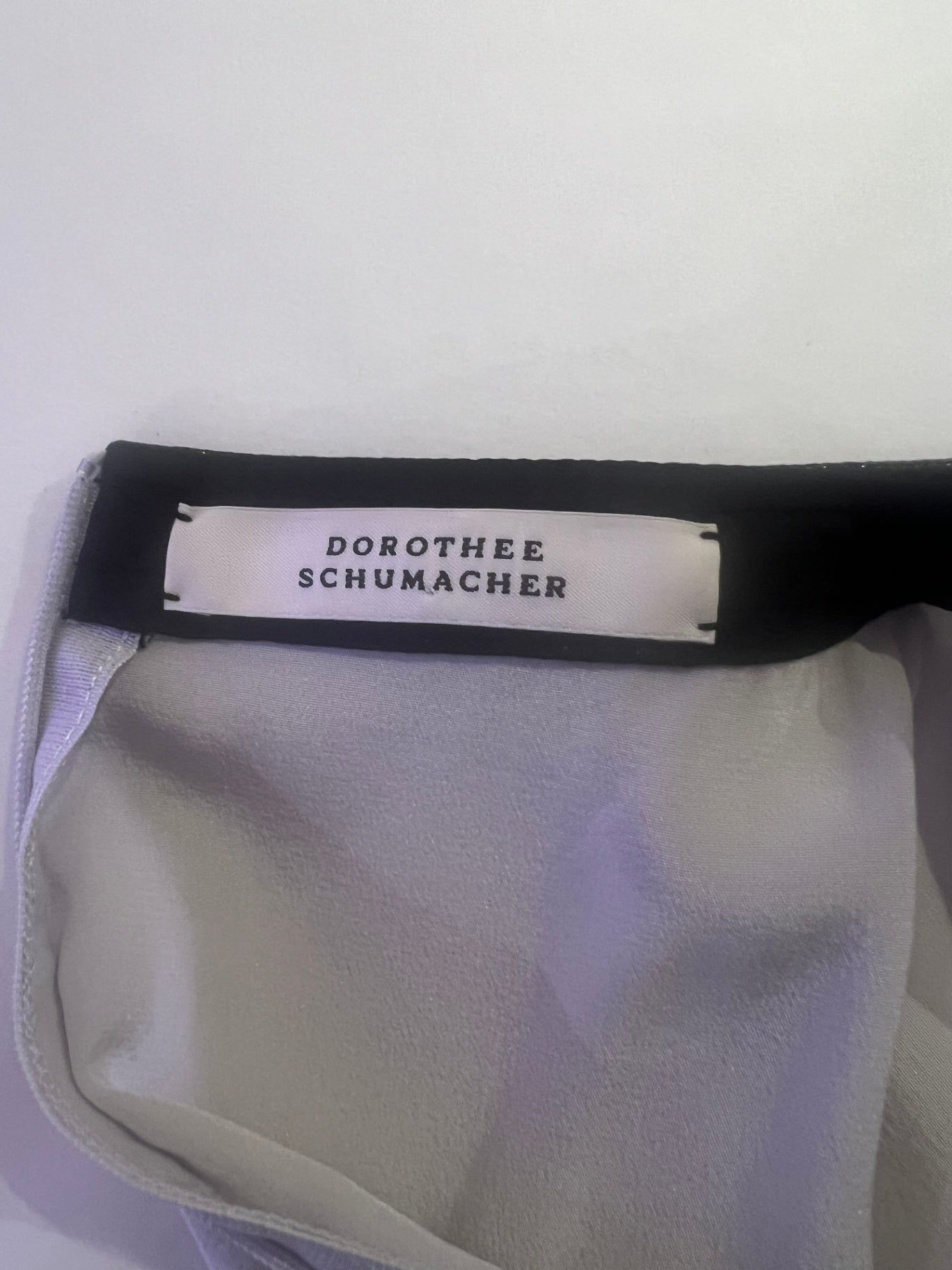 Seidenshirt mit Rundkragen